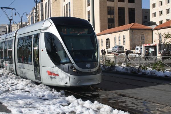 רכבת קלה בירושלים צילום גיא שמואלי rakevet11314