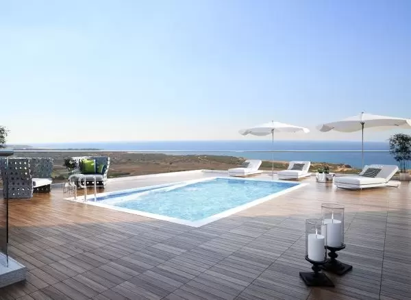 פנטהאוז עם בריכה על הגג פרויקט אקווה - חדרה aqua7514