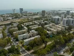 מתחמי פרויקט פינוי בינוי ענק של חברת מטרופוליס בקריית אליעזר חיפה צילום ניר הופמן