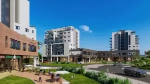 אביסרור בפארק שכונת הפארק באר שבע הדמיה יחצ